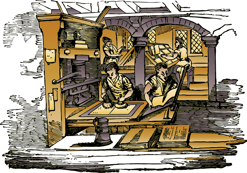 Lavori di stampa